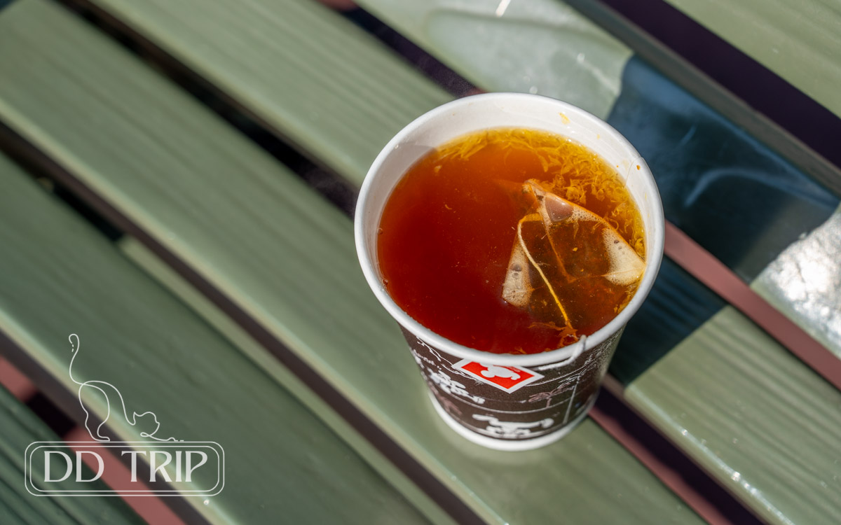 ホットフルーツティー（オレンジ＆ベリー）