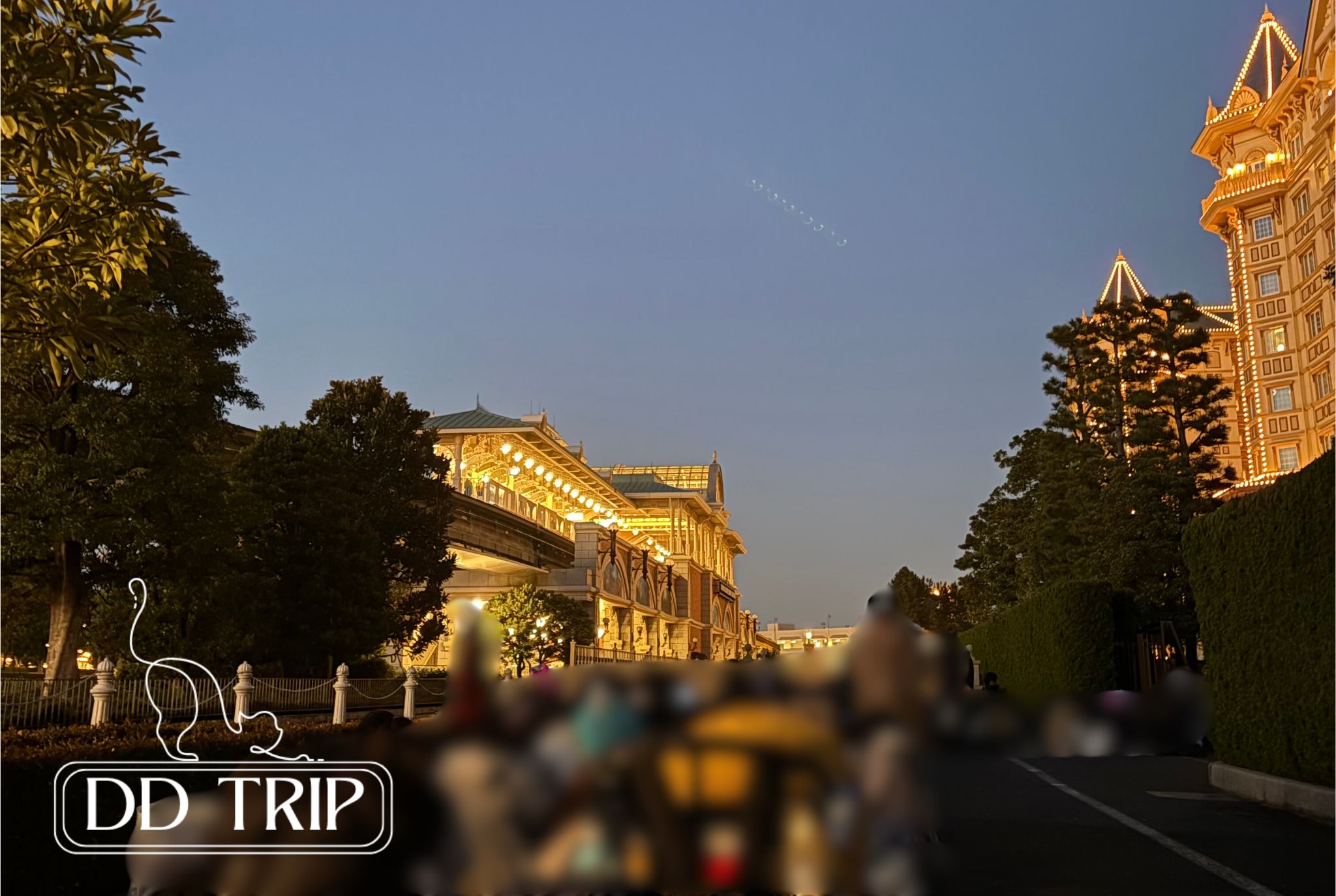 ディズニーランドのハッピーエントリー開園待ち