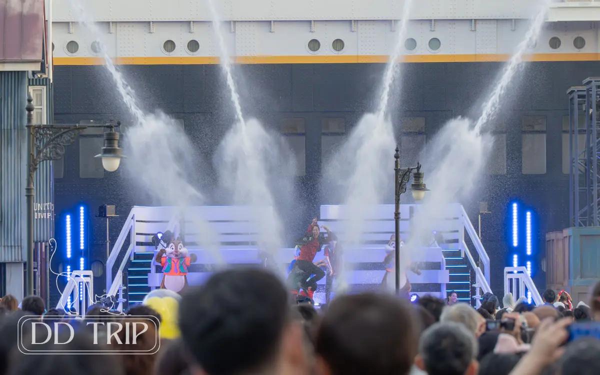 ドックサイドスプラッシュリミックス時間は？座席ごとのびしょ濡れ具合