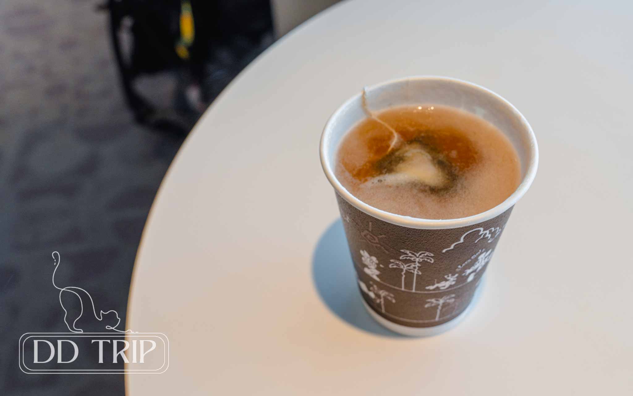 ホットピーチティー