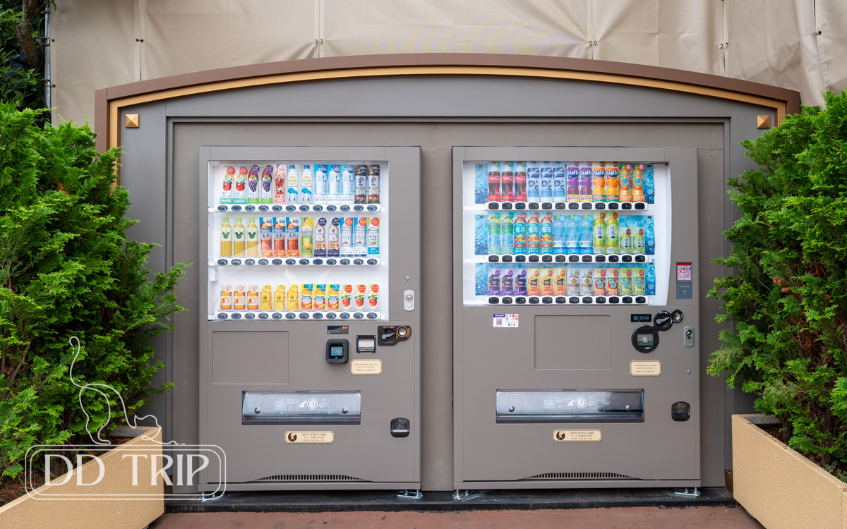 ディズニーシー自販機(パークウェイノース)