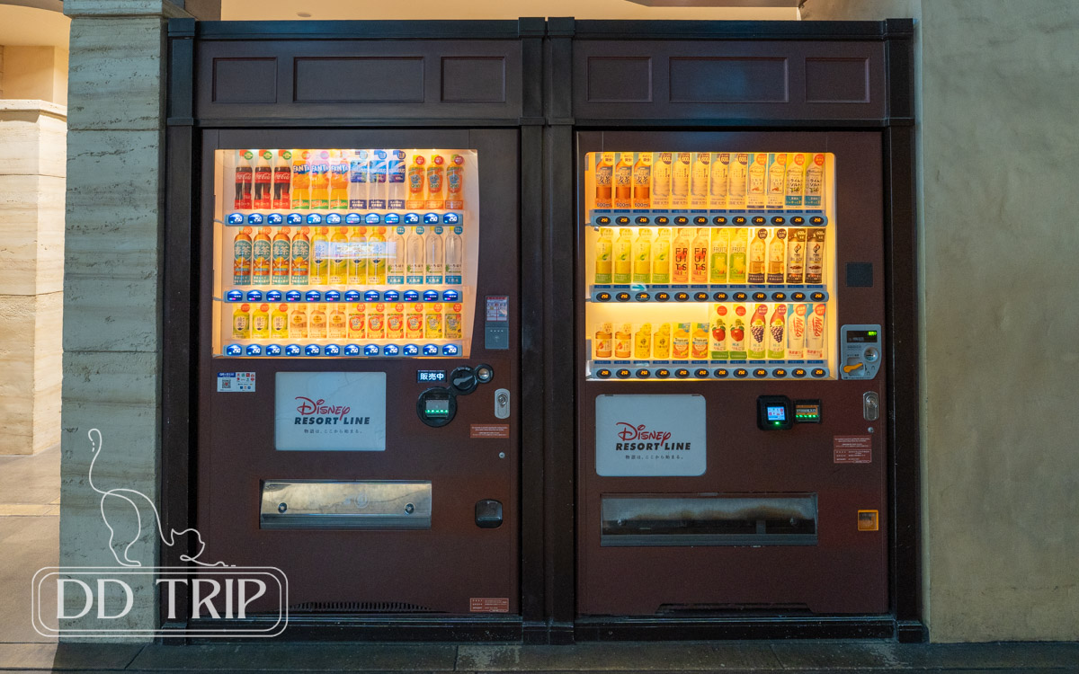 ディズニーシー自販機(ステーションサウス)