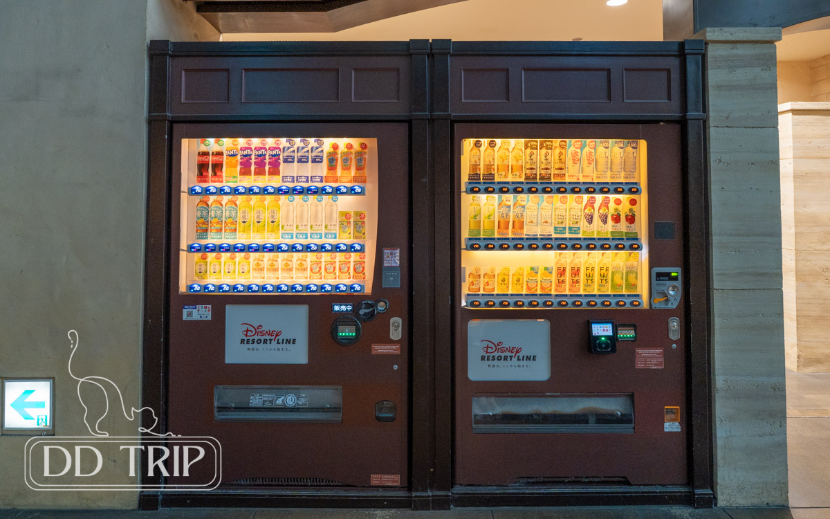 ディズニーシー自販機(ステーションノース)