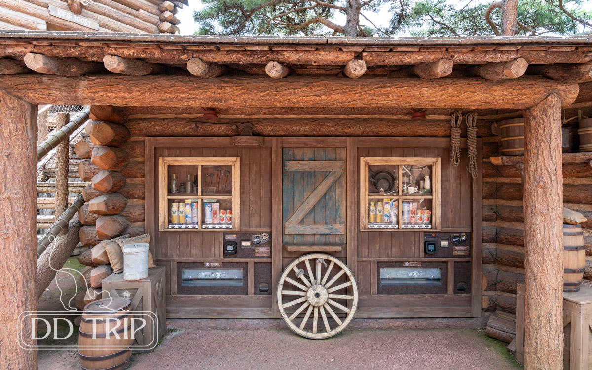 ディズニーランド自動販売機(トムソーヤ島・サムクレメンズ砦)