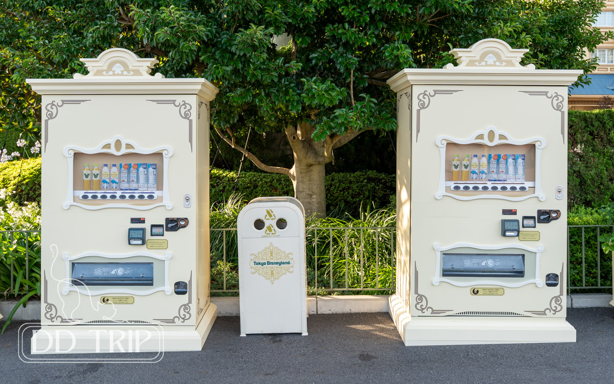 ディズニーランド自動販売機(ディズニーランドステーション横)