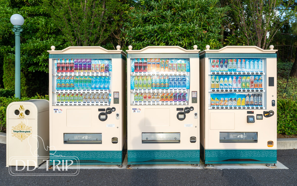 ディズニーランド自動販売機(バスターミナルウエスト前)
