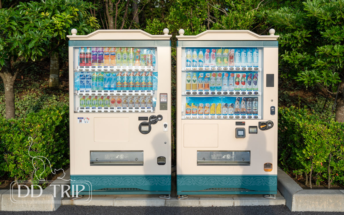 ディズニーランド自動販売機(バスターミナルウエスト入り口)